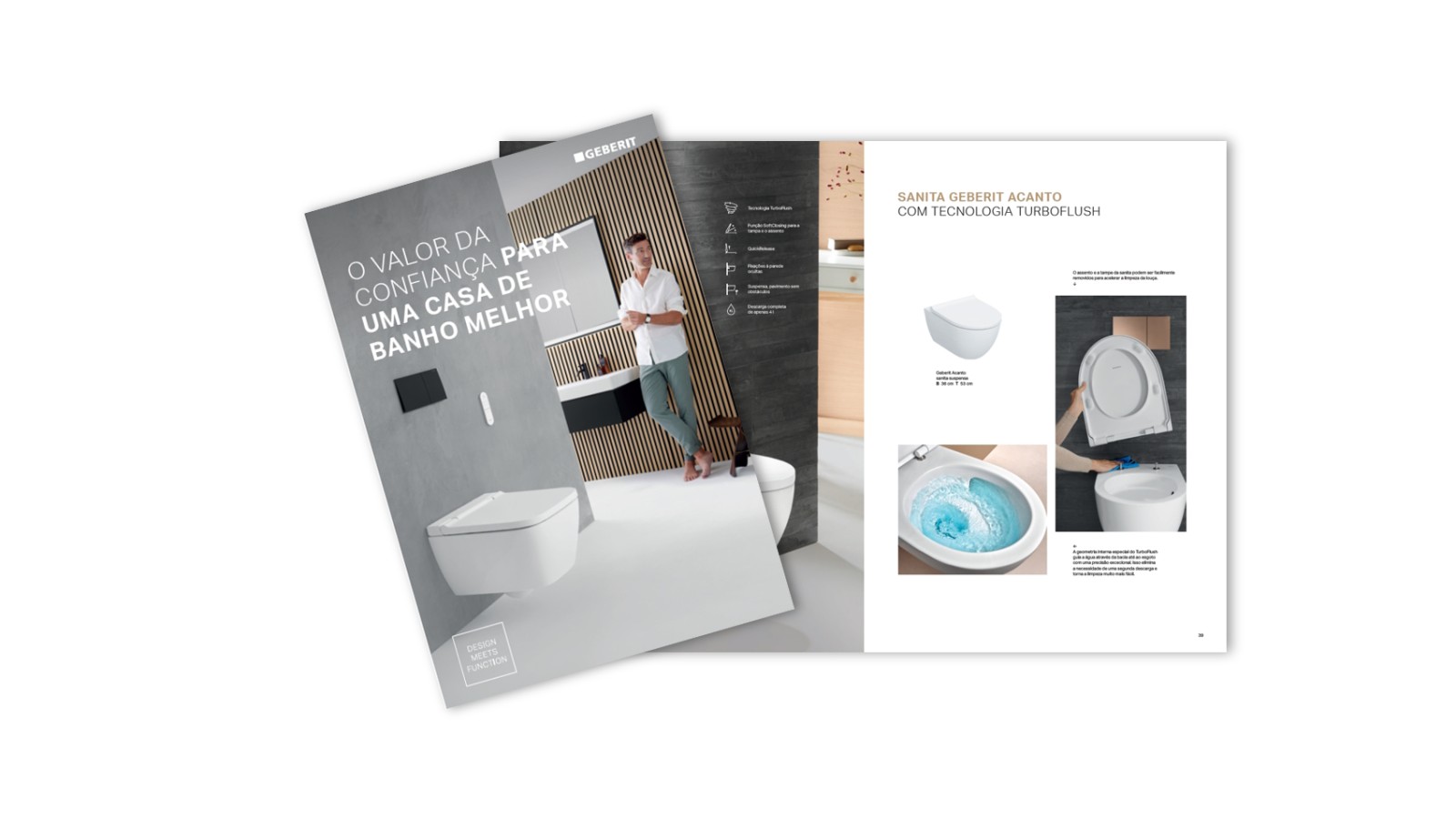 Brochura O valor da confiança para uma casa de banho melhor