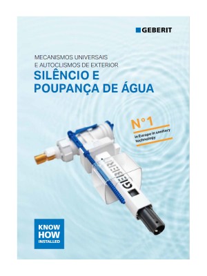 Folheto Mecanismos Geberit Folheto Mecanismos Geberit