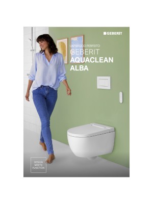 Folheto Geberit AquaClean Alba Folheto Geberit AquaClean Alba