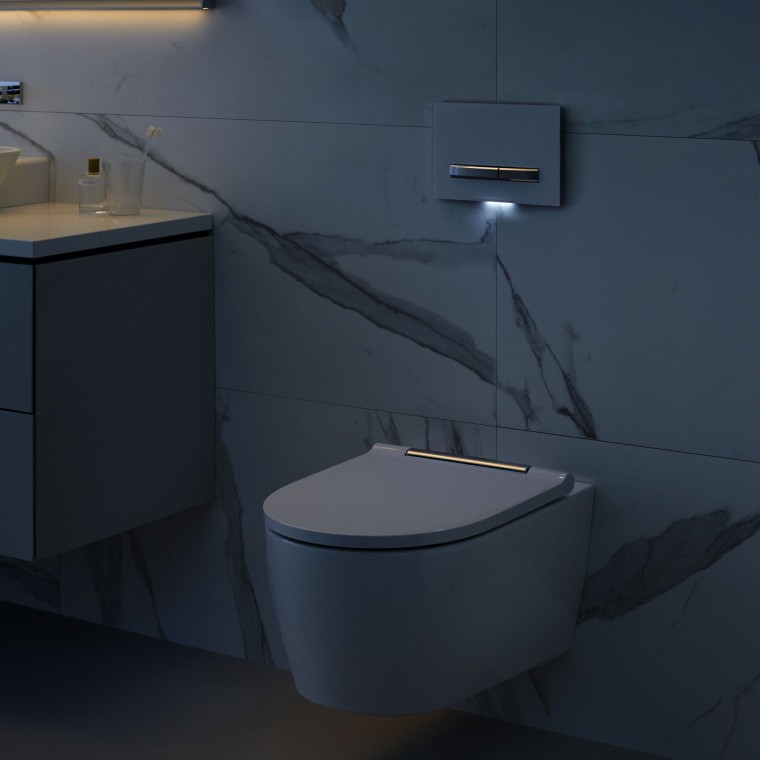 Geberit DuoFresh ajustável na App Geberit Home Geberit DuoFresh ajustável na App Geberit Home