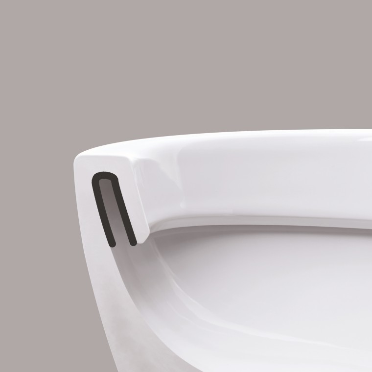 Sanita com aro de descarga Sanita com aro de descarga