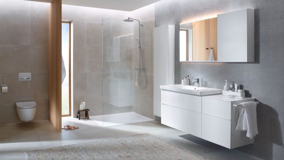 A renovada série Geberit iCon A renovada série Geberit iCon