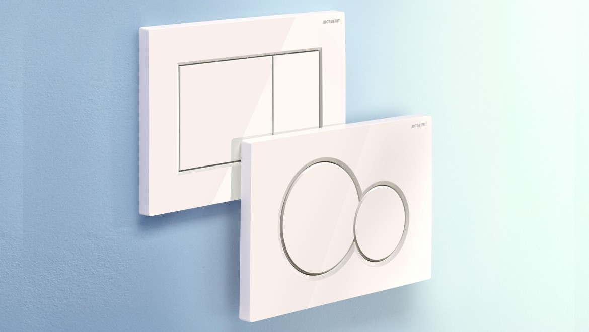 Placas Geberit Sigma01 round e square