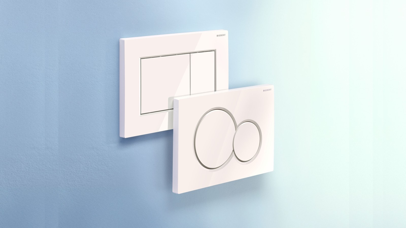 Placas Geberit Sigma01 round e square Placas Geberit Sigma01 round e square