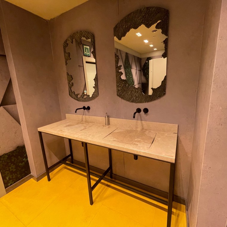 Casas de banho do Silk, lavatórios Casas de banho do Silk, lavatórios