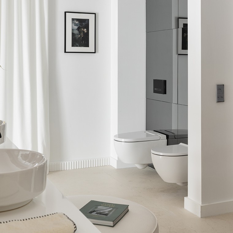 Sanitas AquaClean Alba e Acanto (©Nacho Uribesalazar: Casa Decor 2024 Geberit-Miguel Muñoz) Sanitas AquaClean Alba e Acanto (©Nacho Uribesalazar: Casa Decor 2024 Geberit-Miguel Muñoz)