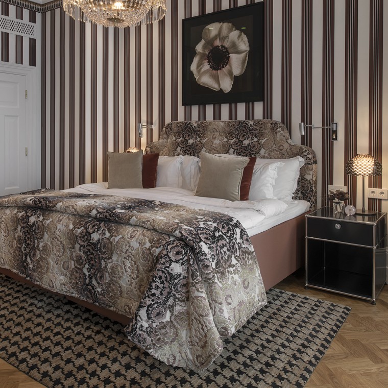 Quarto de hotel, Grand Hôtel Stockholm (© Andy Liffner) Quarto de hotel, Grand Hôtel Stockholm (© Andy Liffner)