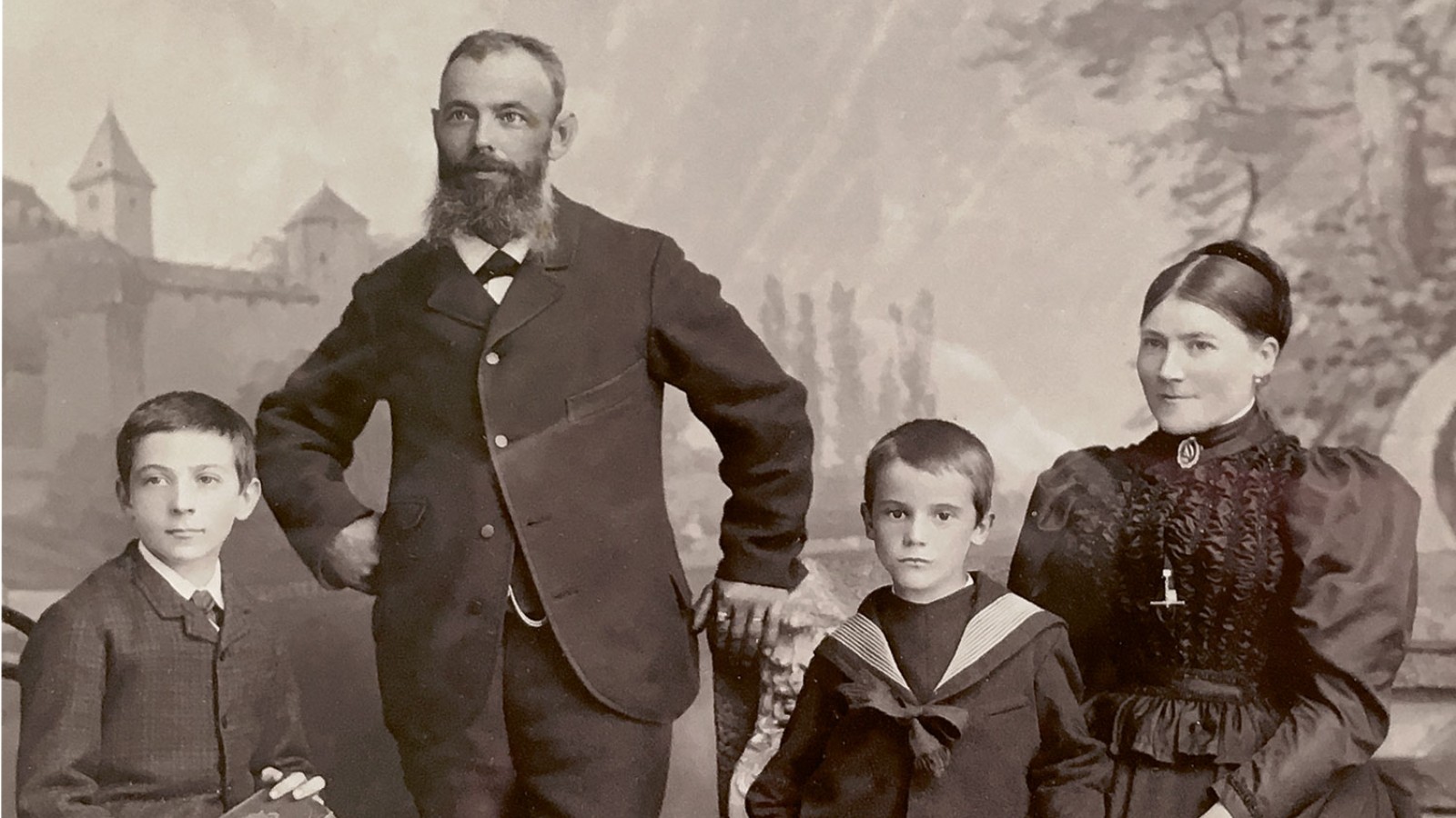 A família Gebert fundadora da empresa A família Gebert fundadora da empresa