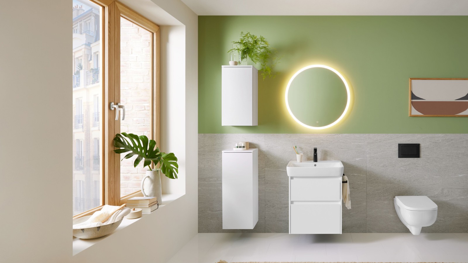 Série de casa de banho Geberit Selnova Square