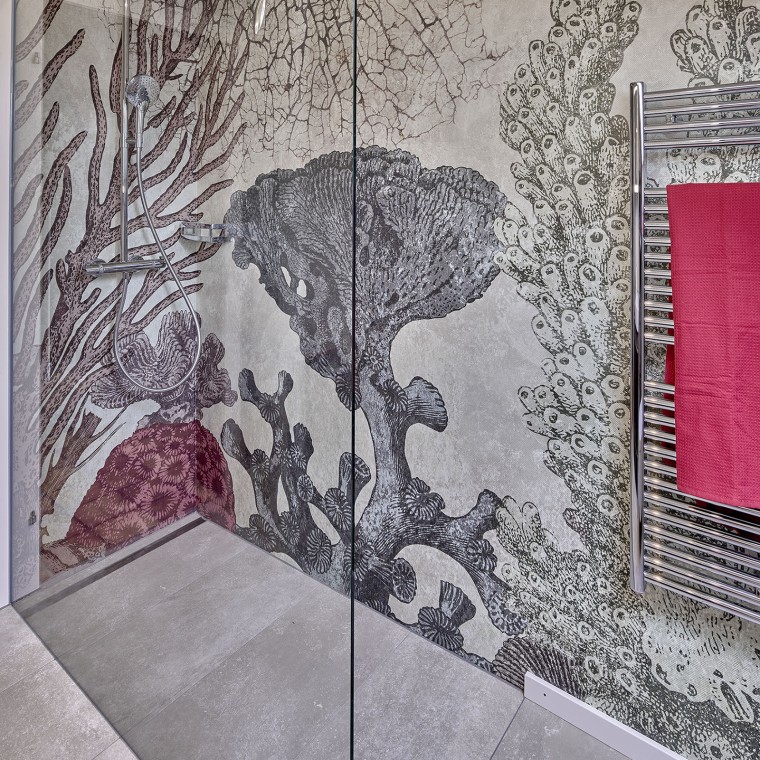 Duche de pavimento com canal de duche CleanLine Duche de pavimento com canal de duche CleanLine