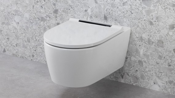 Sanita suspensa da série de casas de banho Geberit ONE (© Geberit) Sanita suspensa da série de casas de banho Geberit ONE (© Geberit)
