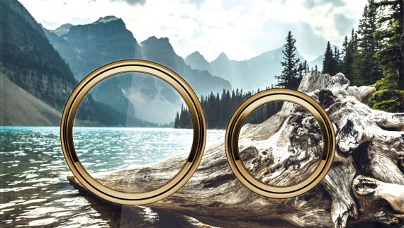 Placa de descarga Geberit Sigma 50 round, num design personalizado