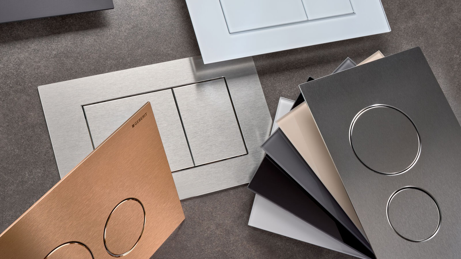 Placas de descarga Geberit Placas de descarga Geberit