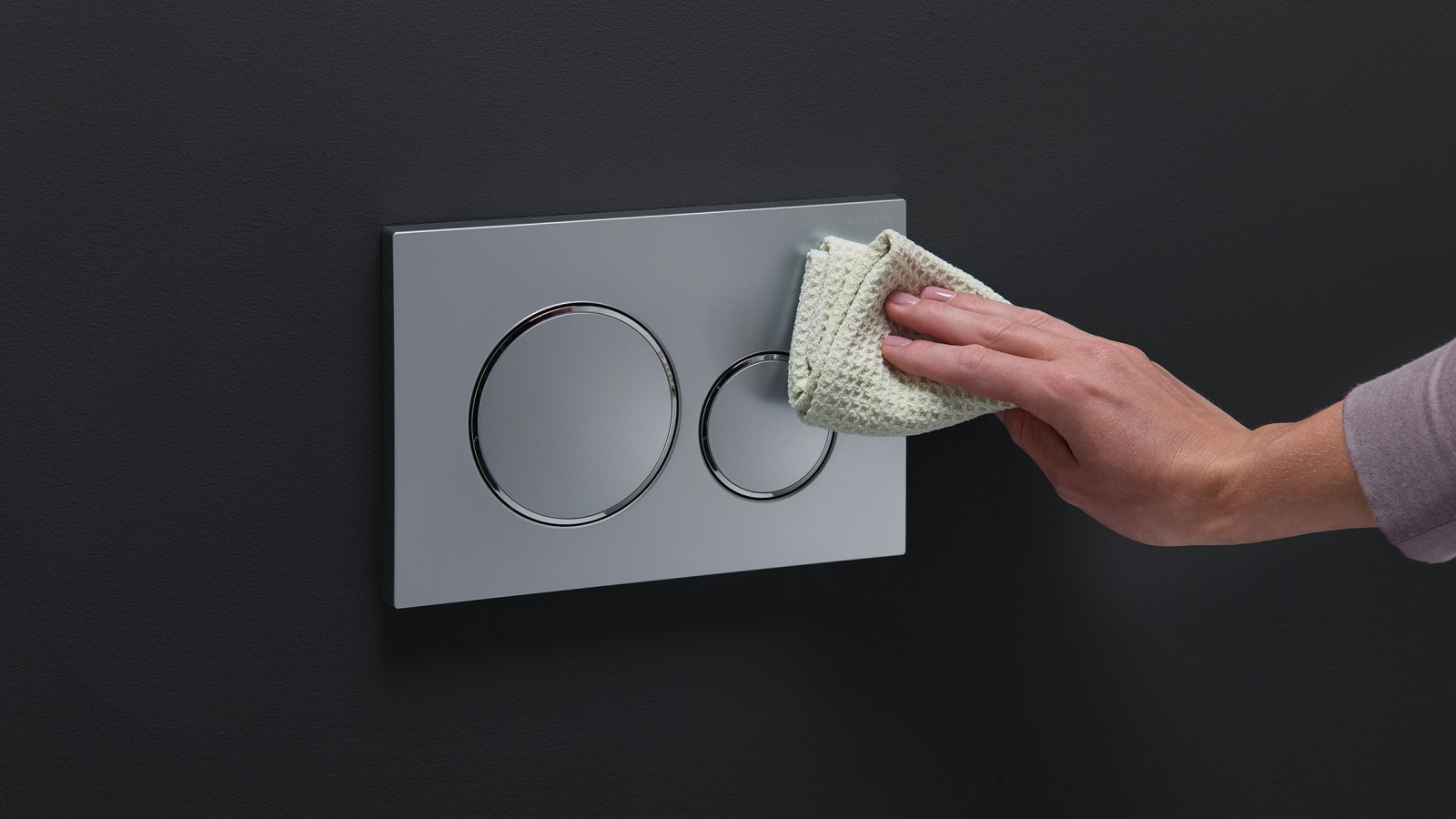 Placa Geberit Sigma20 easy-to-clean