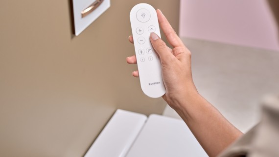 Comando à distância intuitivo