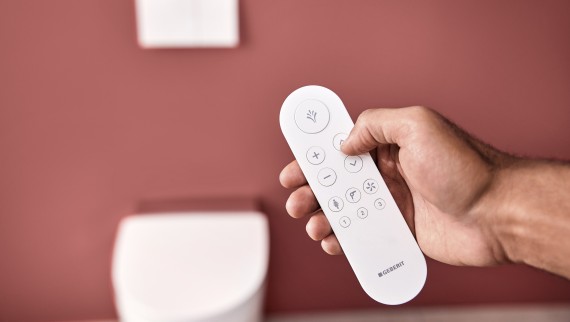 Comando à distância para Geberit AquaClean Mera Comando à distância para Geberit AquaClean Mera