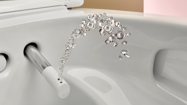 Tecnologia de duche WhirlSpray