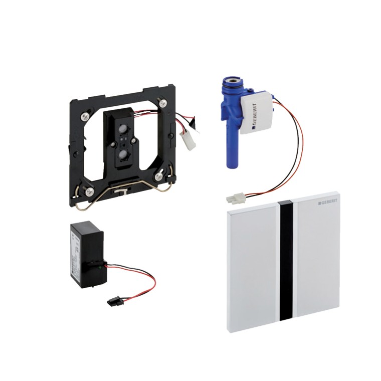 Sistema de descarga para urinóis sem contacto para funcionamento a partir da rede elétrica Sistema de descarga para urinóis sem contacto para funcionamento a partir da rede elétrica