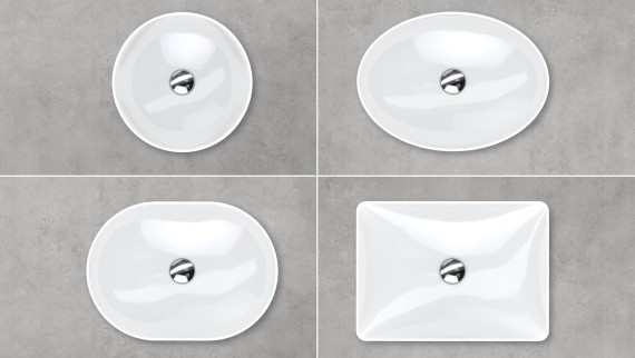 A série para casa de banho Geberit VariForm