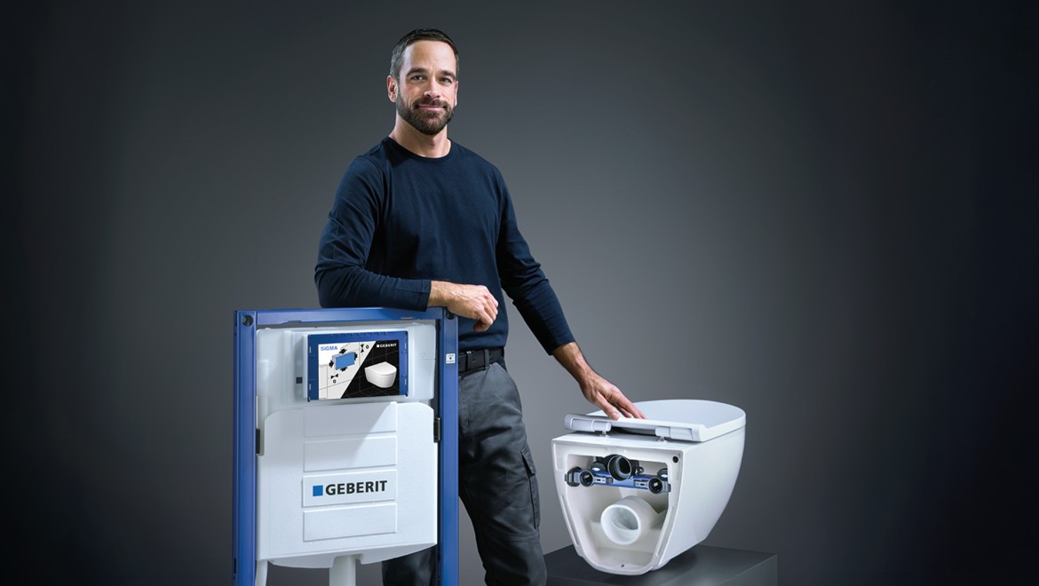 A Geberit como parceiro fiável para os profissionais sanitários A Geberit como parceiro fiável para os profissionais sanitários