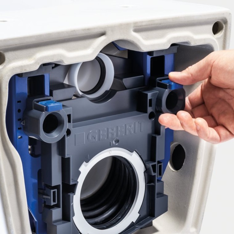 Sanita Geberit ONE com altura ajustável integrada Sanita Geberit ONE com altura ajustável integrada