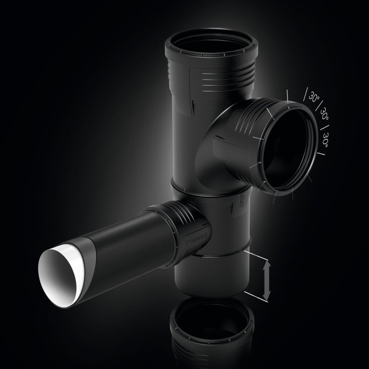 Encaixe especial Geberit Silent-PP Encaixe especial Geberit Silent-PP