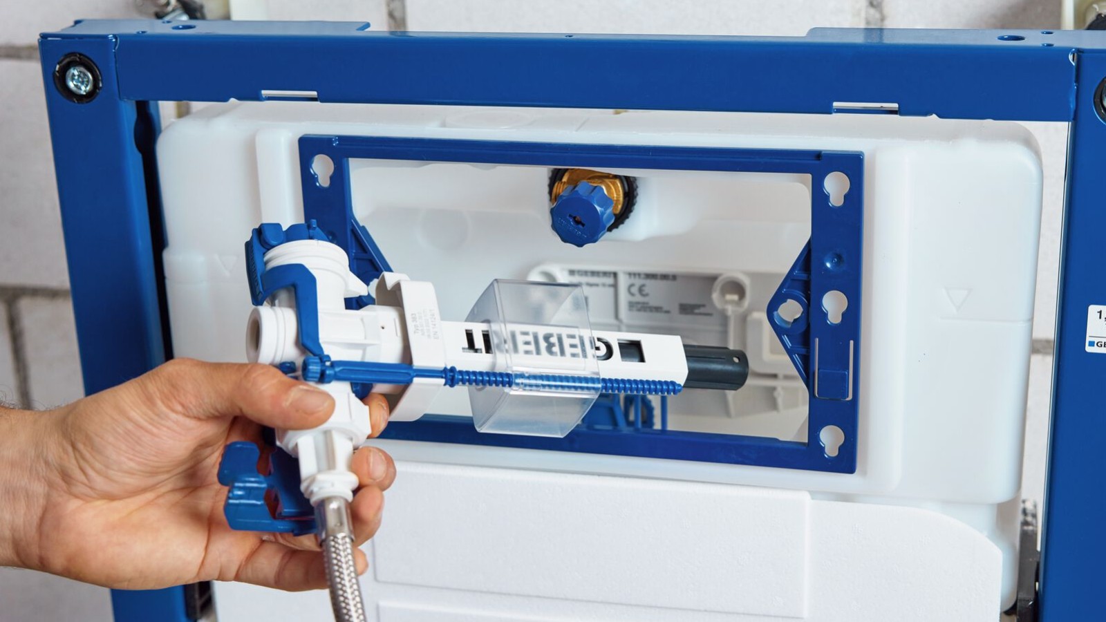 Mecanismo de alimentação Geberit série 383 Mecanismo de alimentação Geberit série 383