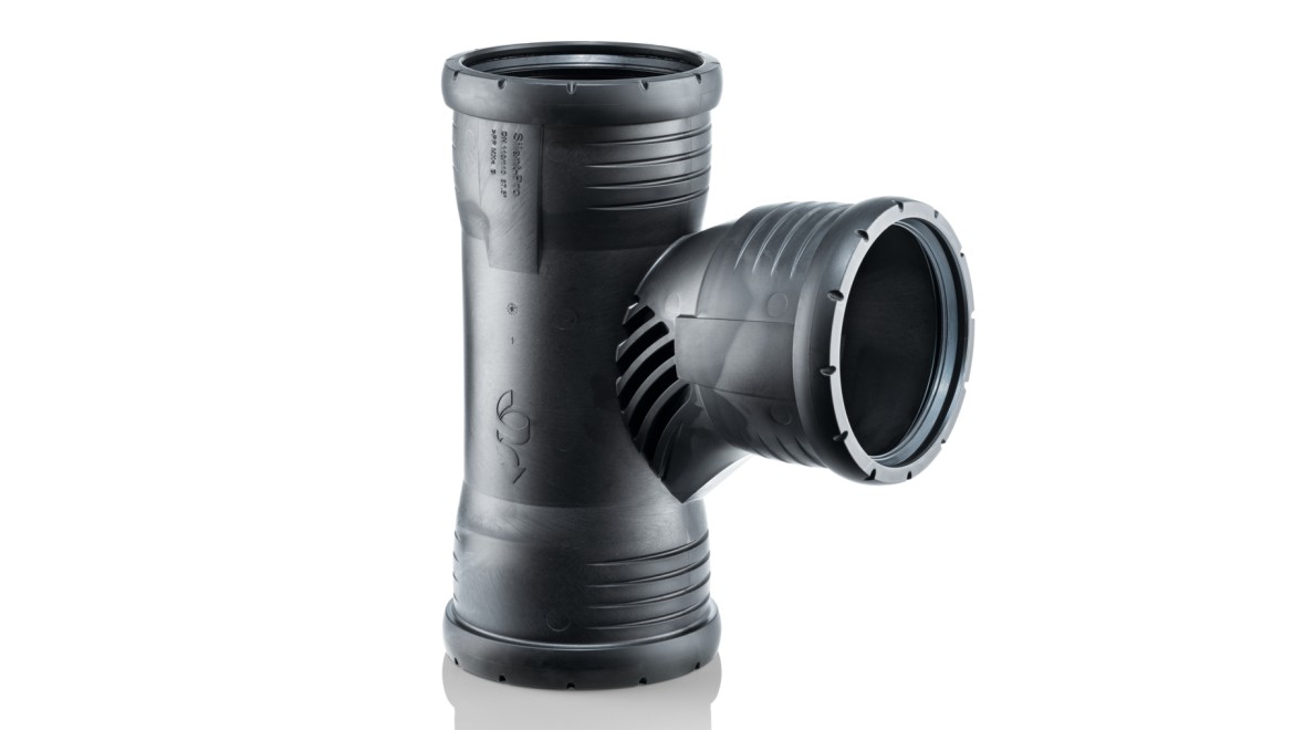 Adaptador de ramal do Geberit Silent-Pro Carve