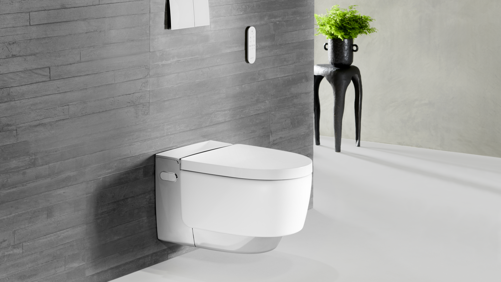 Geberit AquaClean Mera Comfort em cromado Geberit AquaClean Mera Comfort em cromado