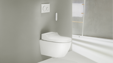 Geberit AquaClean Tuma Comfort com comando remoto Sigma20
