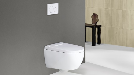 Geberit AquaClean Alba com comando remoto Sigma20
