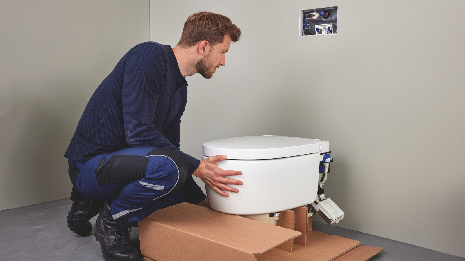 Geberit AquaClean tecnologia inovadora e fácil de instalar