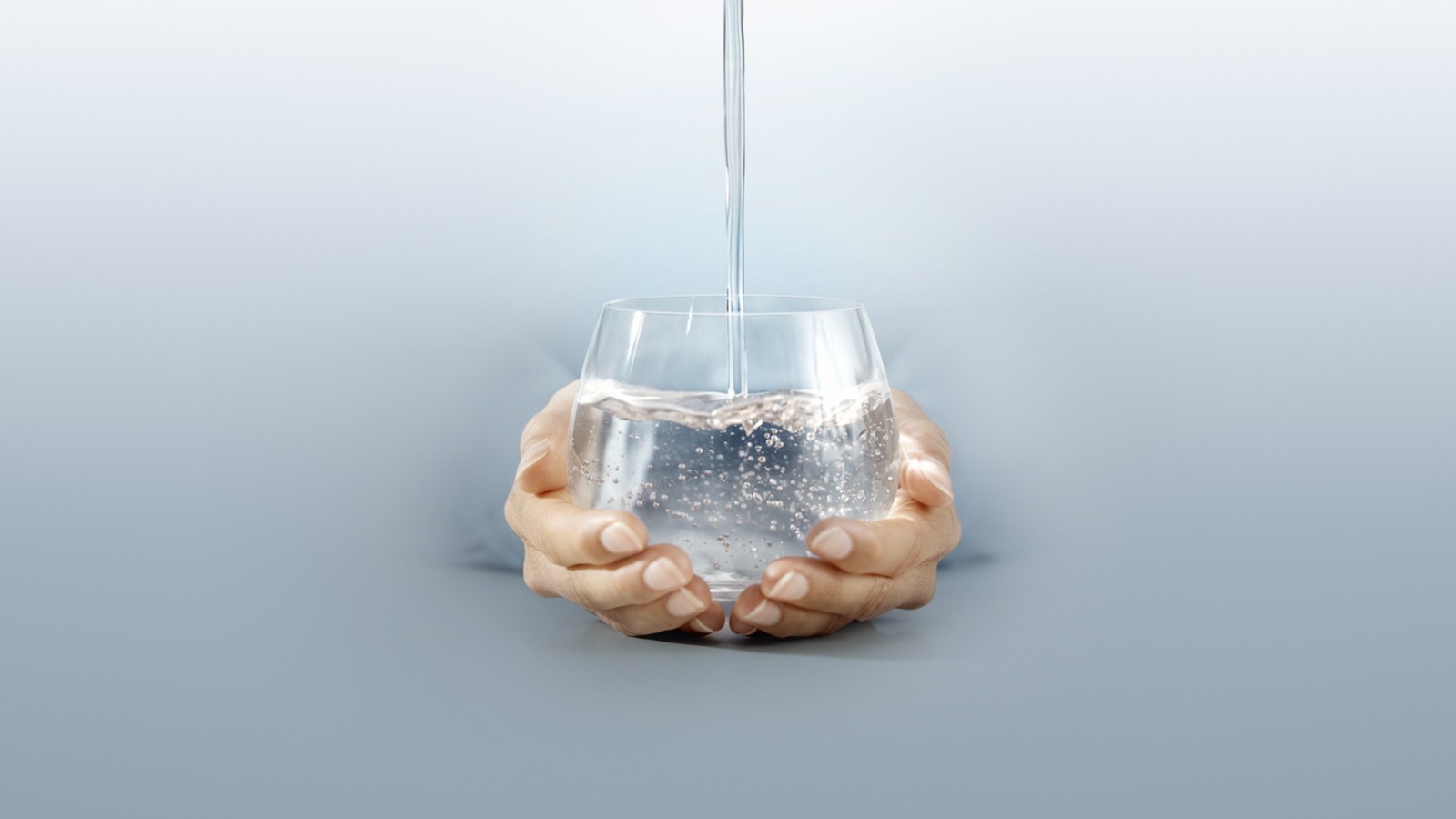 Água potável limpa