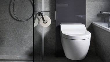 Módulo sanitário Geberit Monolith com sanita bidé Geberit AquaClean Tuma Módulo sanitário Geberit Monolith com sanita bidé Geberit AquaClean Tuma