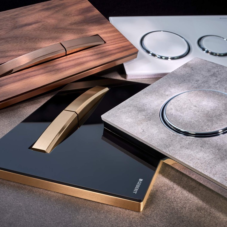 Placas de descarga Geberit Sigma50