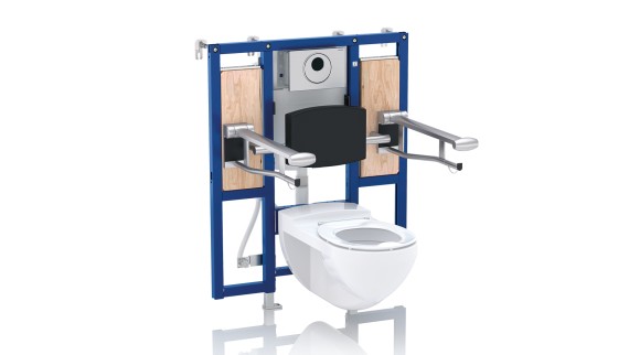 Sanita sem barreiras com estrutura de instalação Geberit Duofix Sanita sem barreiras com estrutura de instalação Geberit Duofix