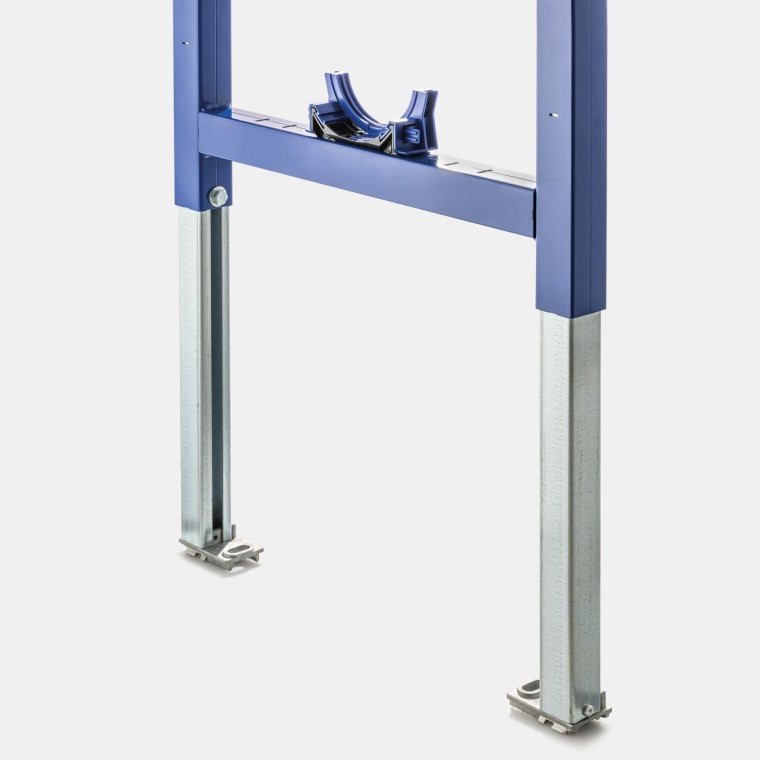 Pés extensíveis com maior amplitude de ajuste: até 25 cm a partir do Pés extensíveis com maior amplitude de ajuste: até 25 cm a partir do