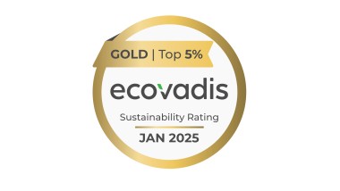 Medalha de Ouro da EcoVadis (© Geberit)