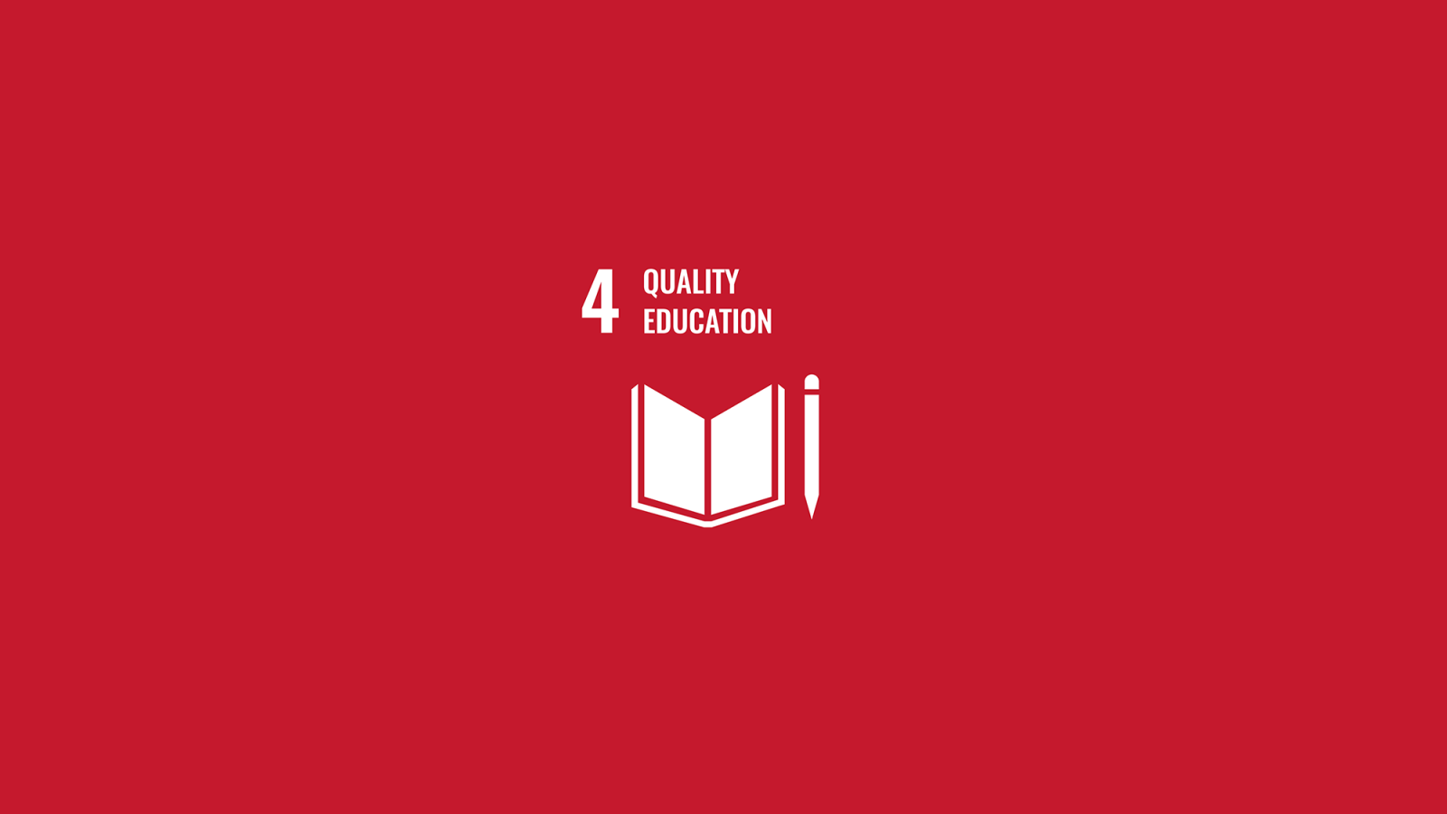 Objetivo da ONU 4 "Educação de qualidade" Objetivo da ONU 4 "Educação de qualidade"