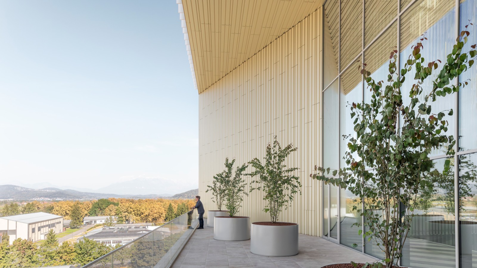 Espetacular: dos terraços é possível ver toda Liubliana (© Ana Skobe)