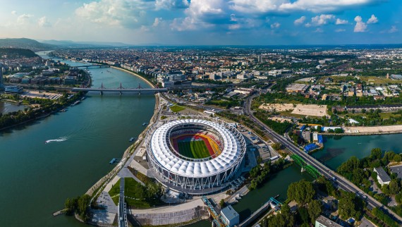 Estádio Nacional de Atletismo, Budapeste (© ZGPhotography / Alamy Stock Photo)