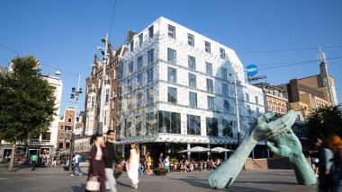 O Hotel Diamond na Leidseplein: o edifício, hoje (© Denise Valk)