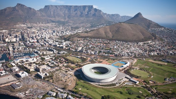 Estádio da Cidade do Cabo, Cidade do Cabo, África do Sul (© Pixabay)