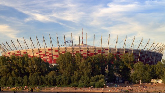 Estádio Nacional de Varsóvia, Polónia (© Pixabay)