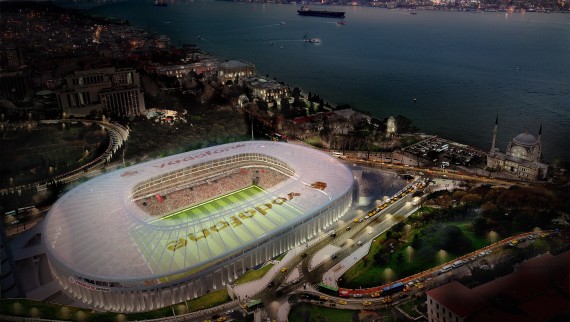 Vodafone Arena, Istambul, Turquia (© DB Architecture & Consulting)