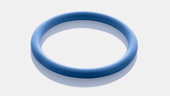 O-ring Geberit Mapress FKM azul para instalações de energia solar