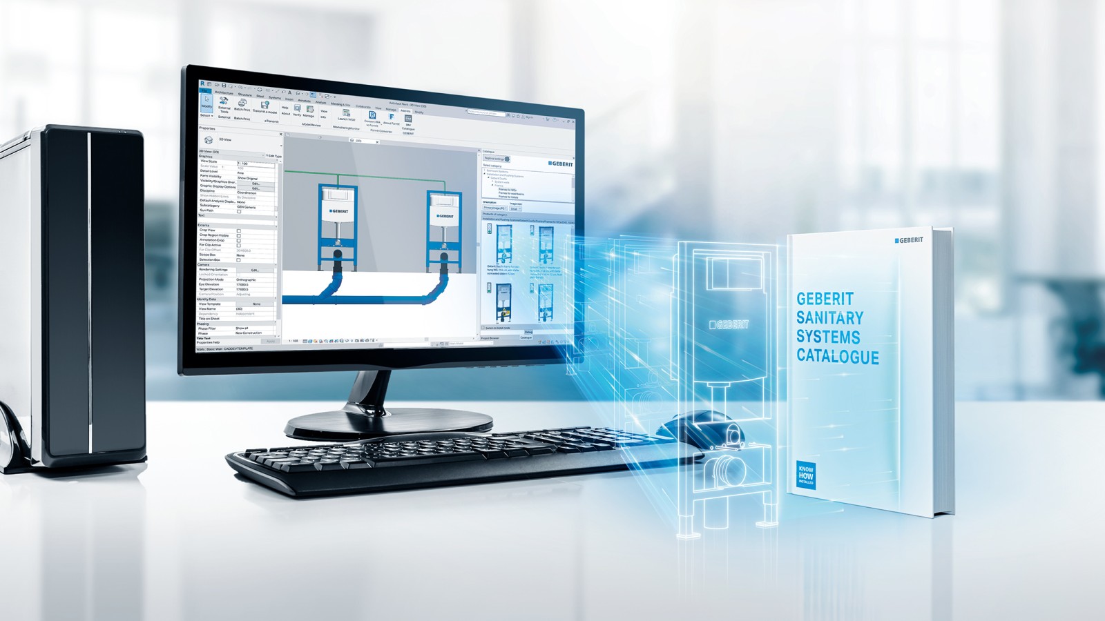 Dados BIM Geberit para Autodesk® Revit® Dados BIM Geberit para Autodesk® Revit®