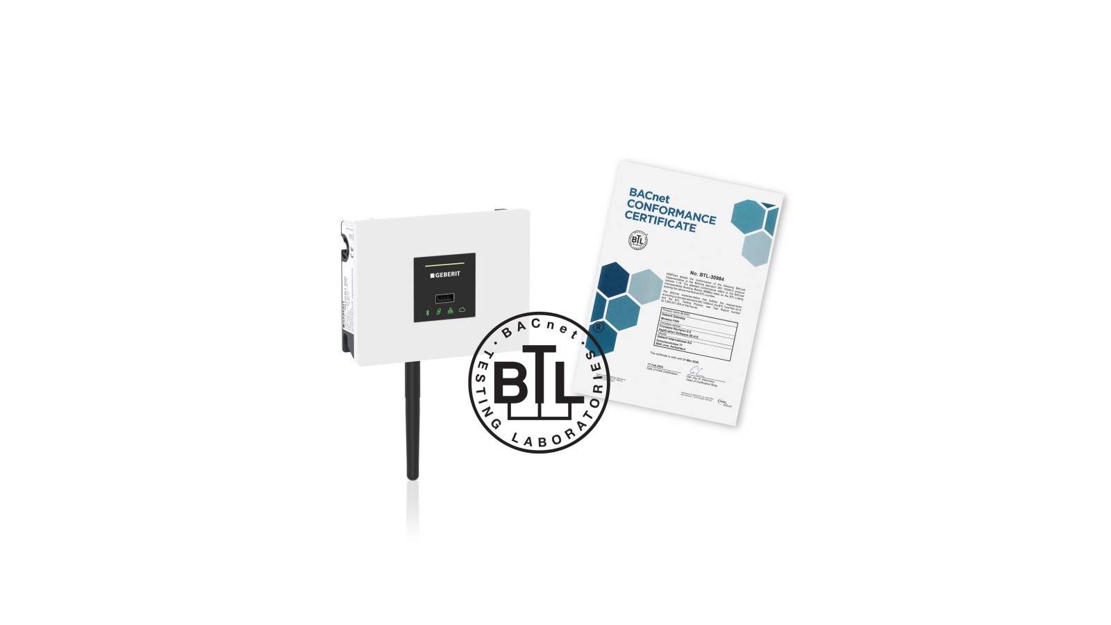 A BACnet é uma marca registada da ASHRAE. A ASHRAE não endossa, aprova ou testa produtos quanto à conformidade com as normas ASHRAE. A conformidade dos produtos listados com os requisitos da norma ASHRAE 135 é da responsabilidade da BACnet International. O logótipo BTL é uma marca registada da BACnet International.