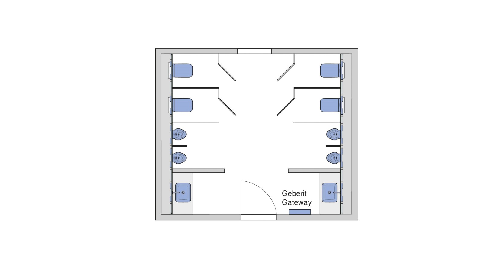 Casa de banho dos homens