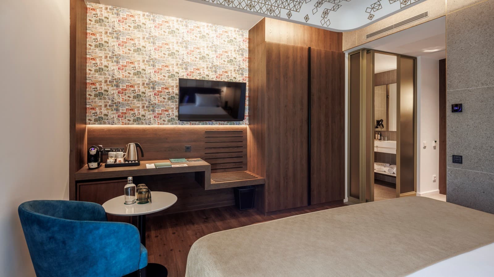 Sanitas bidé nos quartos Hotel Áurea Palacio de Correos (© Clara Larrea Quemada) Sanitas bidé nos quartos Hotel Áurea Palacio de Correos (© Clara Larrea Quemada)